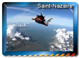 zones de sauts en parachute à saint-nazaire