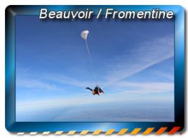zones de sauts en parachute à Beauvoir Fromentine