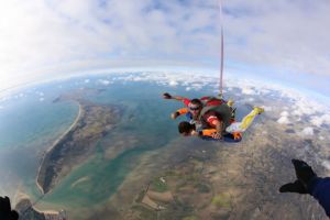 saut en parachute tandem Beauvoir Fromentine / Noirmoutier 53