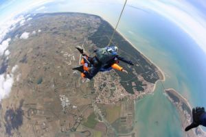 saut en parachute tandem Beauvoir Fromentine / Noirmoutier 58